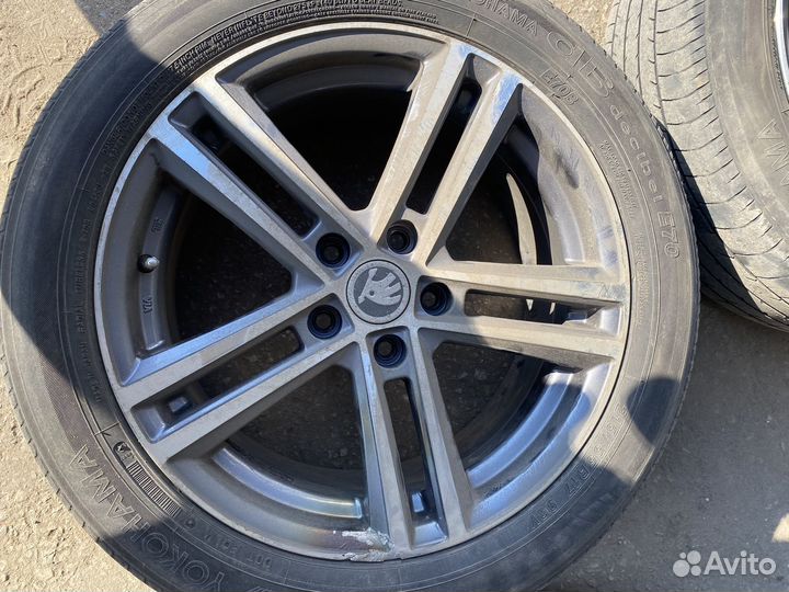 Литые диски r17 5 112 бу