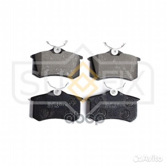Дисковые тормозные колодки зад прав/лев SX1
