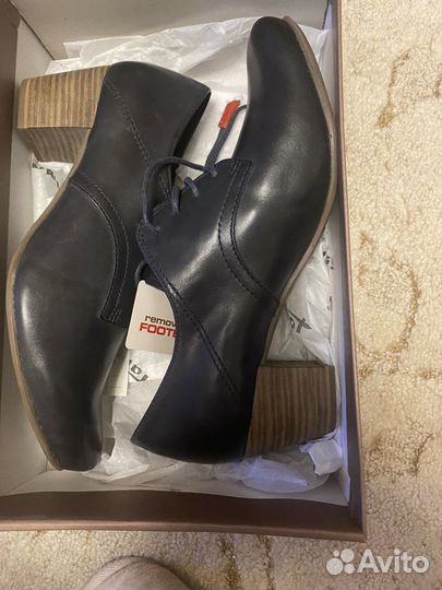 Ботинки (туфли) новые, Tamaris, Германия, кожа