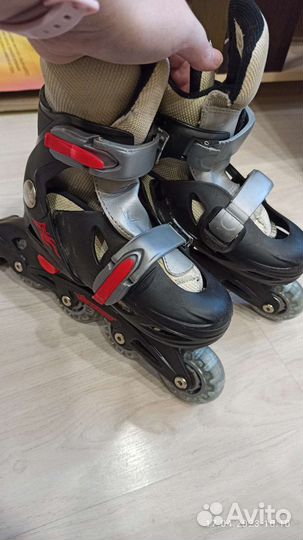 Роликовые коньки детские раздвижные