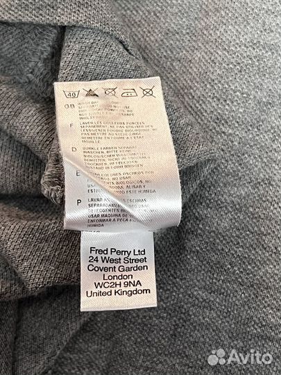Поло Fred perry оригинал