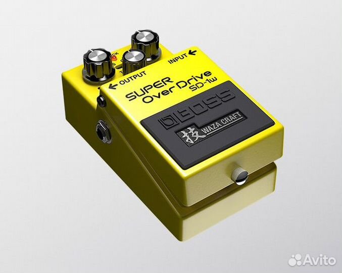 Boss SD-1W педаль овердрайв Waza Craft