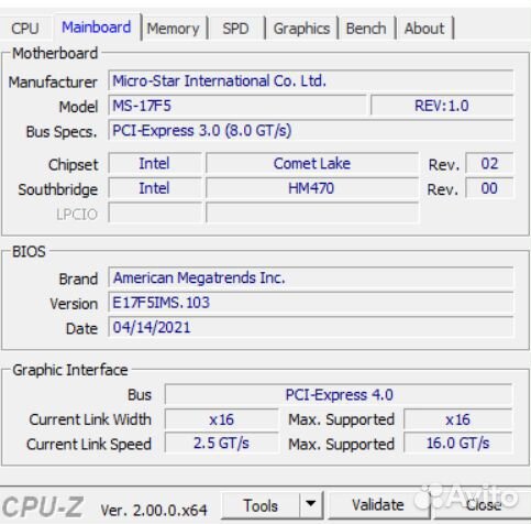 Ноут MSI GF75 i7 QuadHD 2K 17