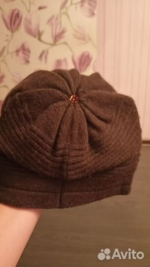Шапка вязанная женская