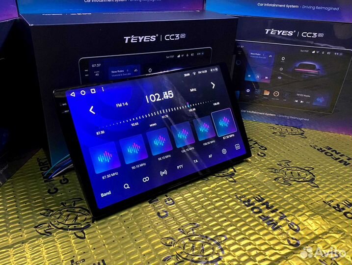 Магнитола на андройде Teyes CC3 2K 3/32