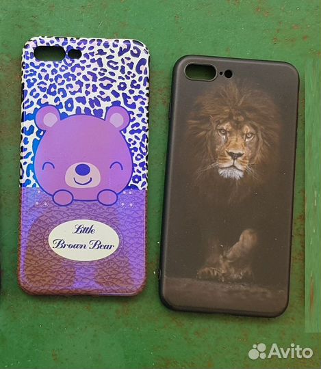 Стекло для iPhone 6 Plus, чехлы для iPhone 8 Plus