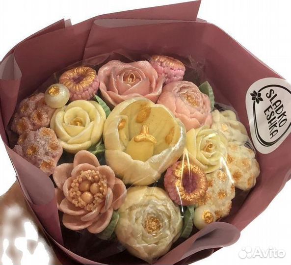 Шоколадные розы букет