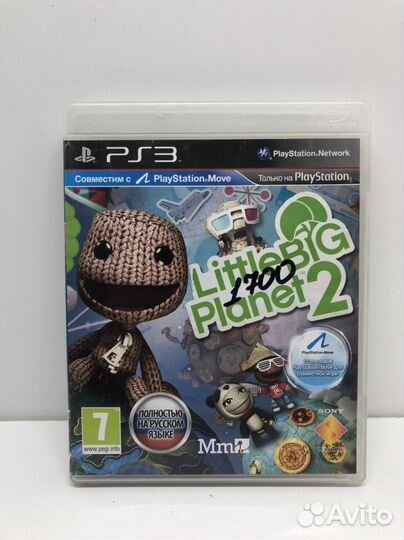 Диск Little big planet 2 для PS3