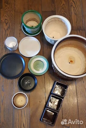 Горшок для цветов, поддоны