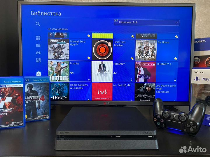 Sony PlayStation 4slim 1tb игры/доставка/гарантия