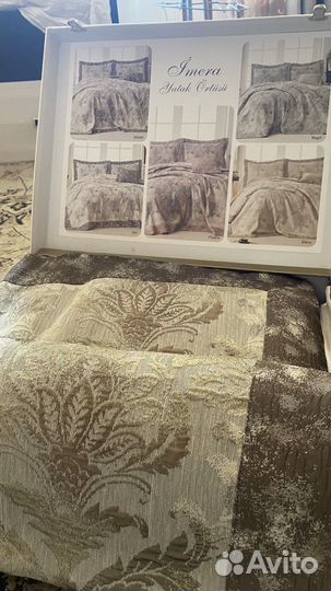 Турецкое покрывало (+3 наволочки)