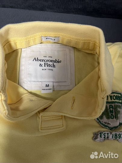 Abercrombie & Fitch поло мужское