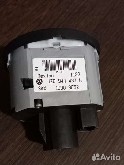 Переключатель света фар шкода октавия А5