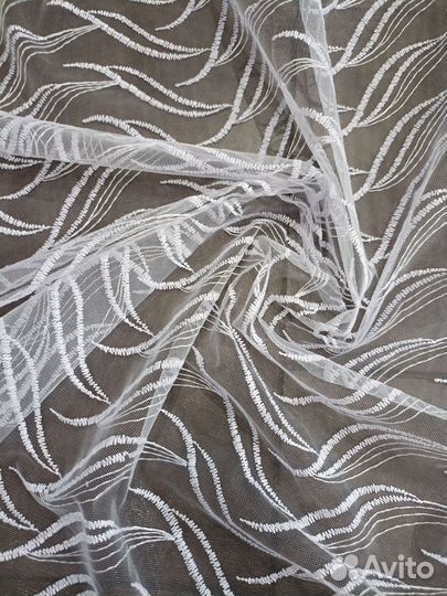 Тюль новый готовый