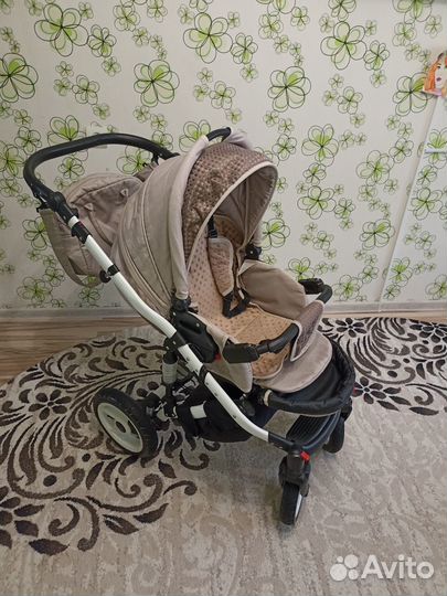 Коляска adamex 3 в 1 бу