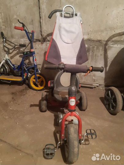 Детский велосипед бу трех колесный