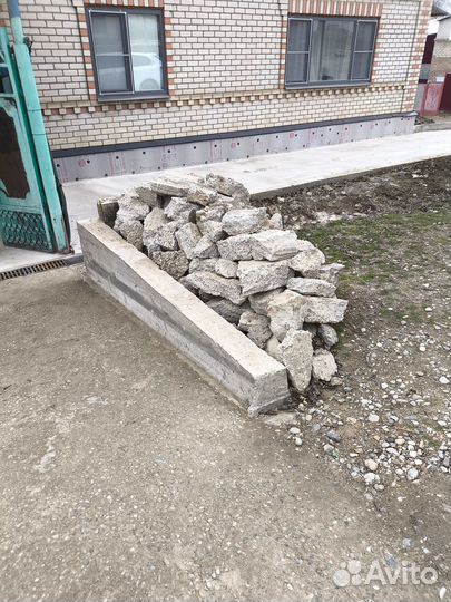 Вторичный бетон (бой бетона)