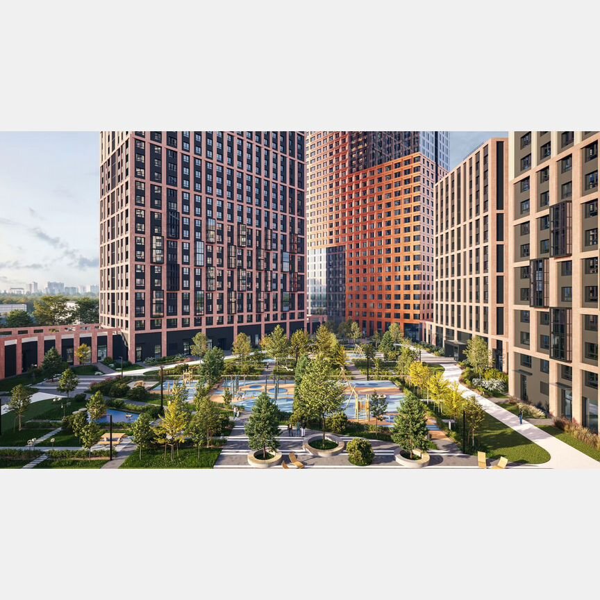 Квартира-студия, 25,2 м², 17/45 эт.