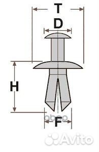 Крепежное изделие 10435 (13) 10435 SSParts