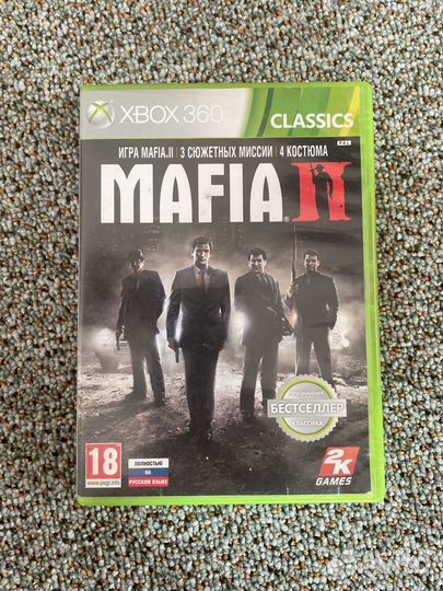 Игра на xbox 360 Мафия 2