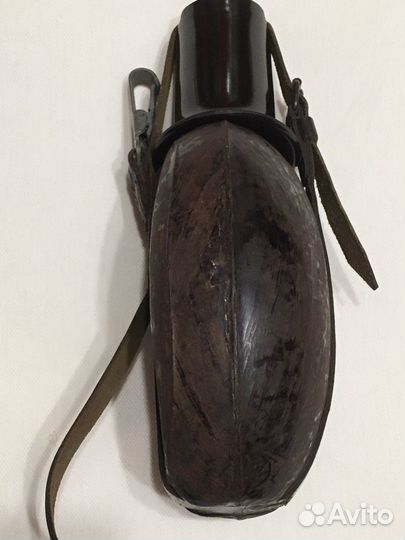Фляга тропы немецкая(c ремнем от обысной)