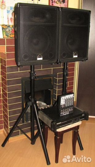 Колонки SVP 1200W W-15