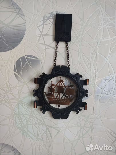 Настенное панно из металла СССР