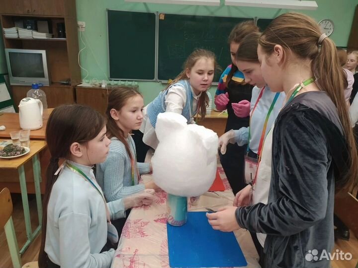 Сладкий урок сахарной ваты