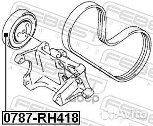 Ролик натяжителя suzuki grand vitara JB424X-6