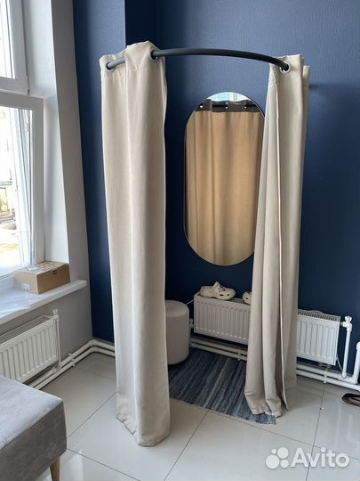 Шторы примерочная