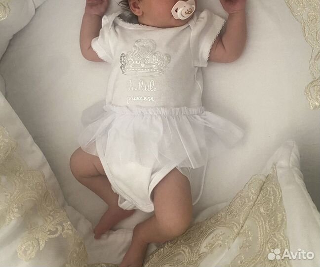 Набор платьев 4 штук для малышки 56-62