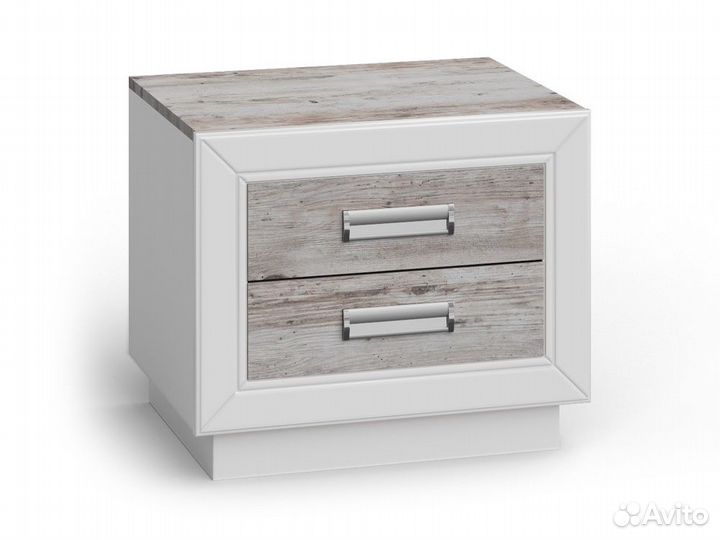 Тумба 2Я эстель, Сосна натуральная + Дуб Полярный