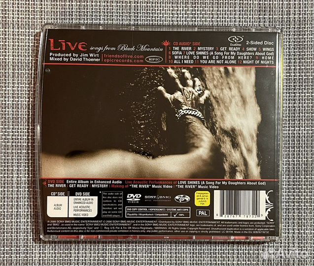 Live-Songs from Black Mountain CD+DVD DualDisc