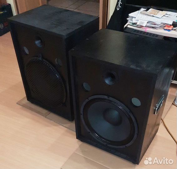 Колонки F-Sound 1080W 2ш Pro Stereo 8Om 65x47x36см