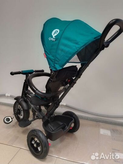 Прокат Велосипед складной с родительской ручкой