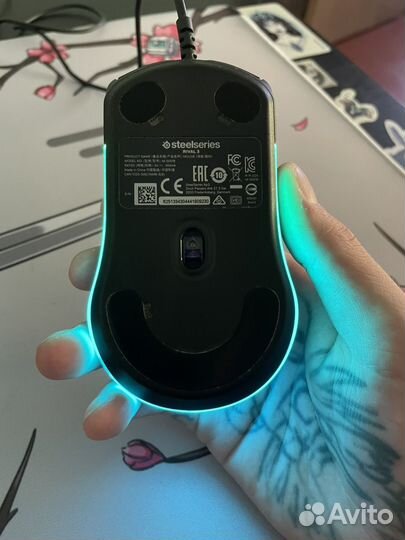 Игровая мышь steelseries rival 3