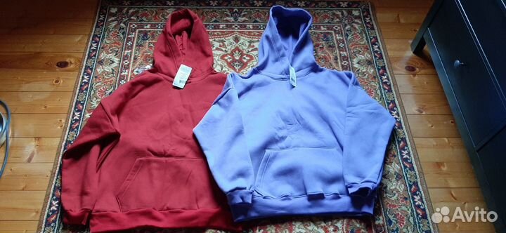 Худи женское с флисом 54 размер новые