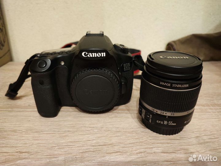 Зеркальный фотоаппарат canon 60d kit