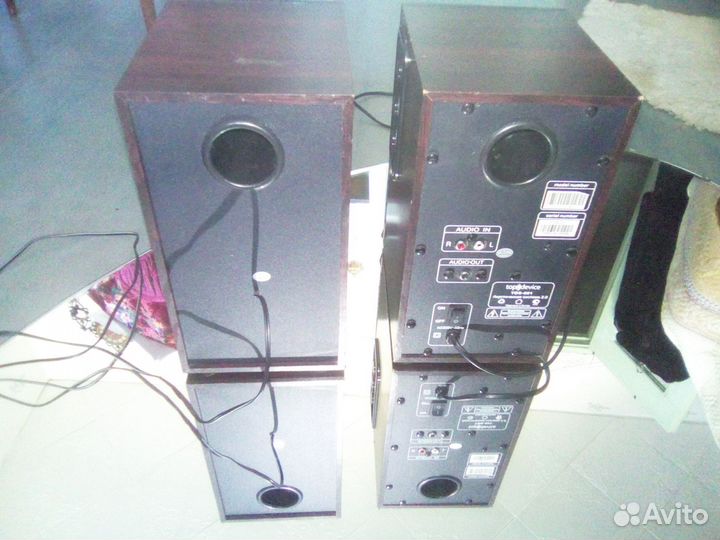 2-полосы выразительная акустика Top Device