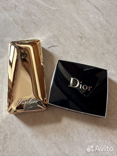 Тени для век dior guerlain mac моно