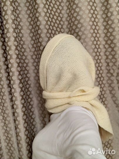 Вязаная косынка женская ручная работа