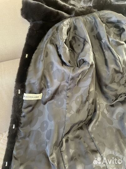 Шуба норковая blackglama 44 46