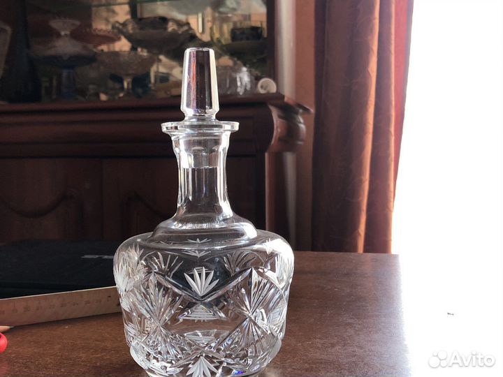 Графин, штоф хрустальный СССР