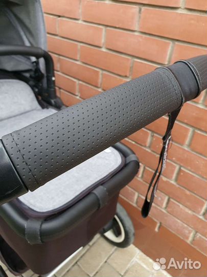 Чехол для ручек Bugaboo Buffalo Black