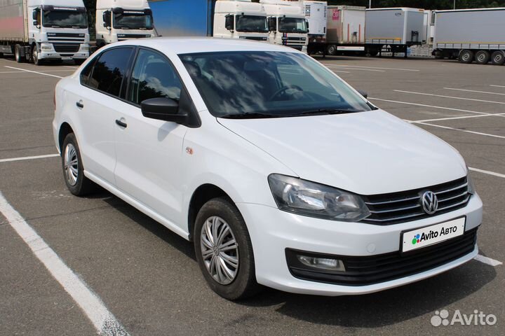 Volkswagen Polo 1.6 МТ, 2018, 155 000 км