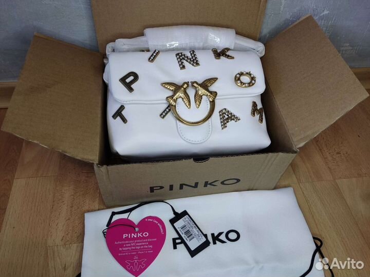 Сумка женская pinko натуральная кожа