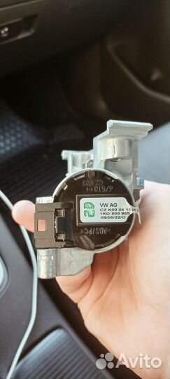 Замок зажигания с ключом Фольксваген Джетта 5
