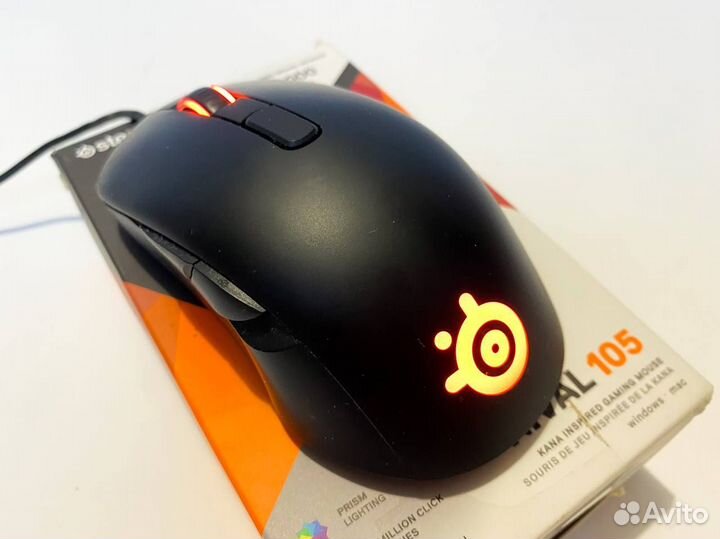 Игровая мышь SteelSeries Rival 105