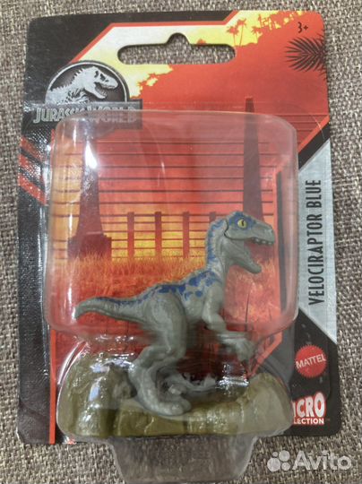 Динозавры jurassic world микро коллекция