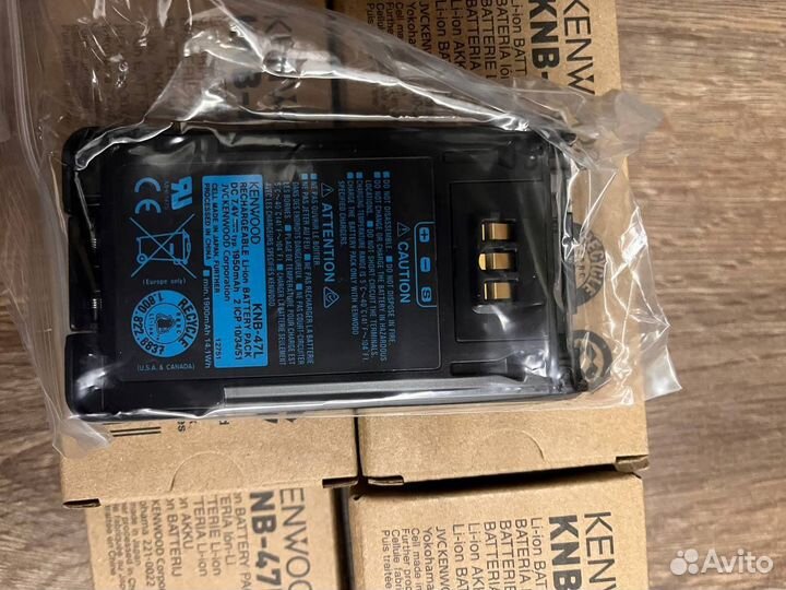 Аккумуляторы Kenwood knb47l новые